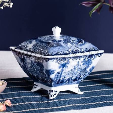 شکلات خوری مربع درب دار آکسفورد