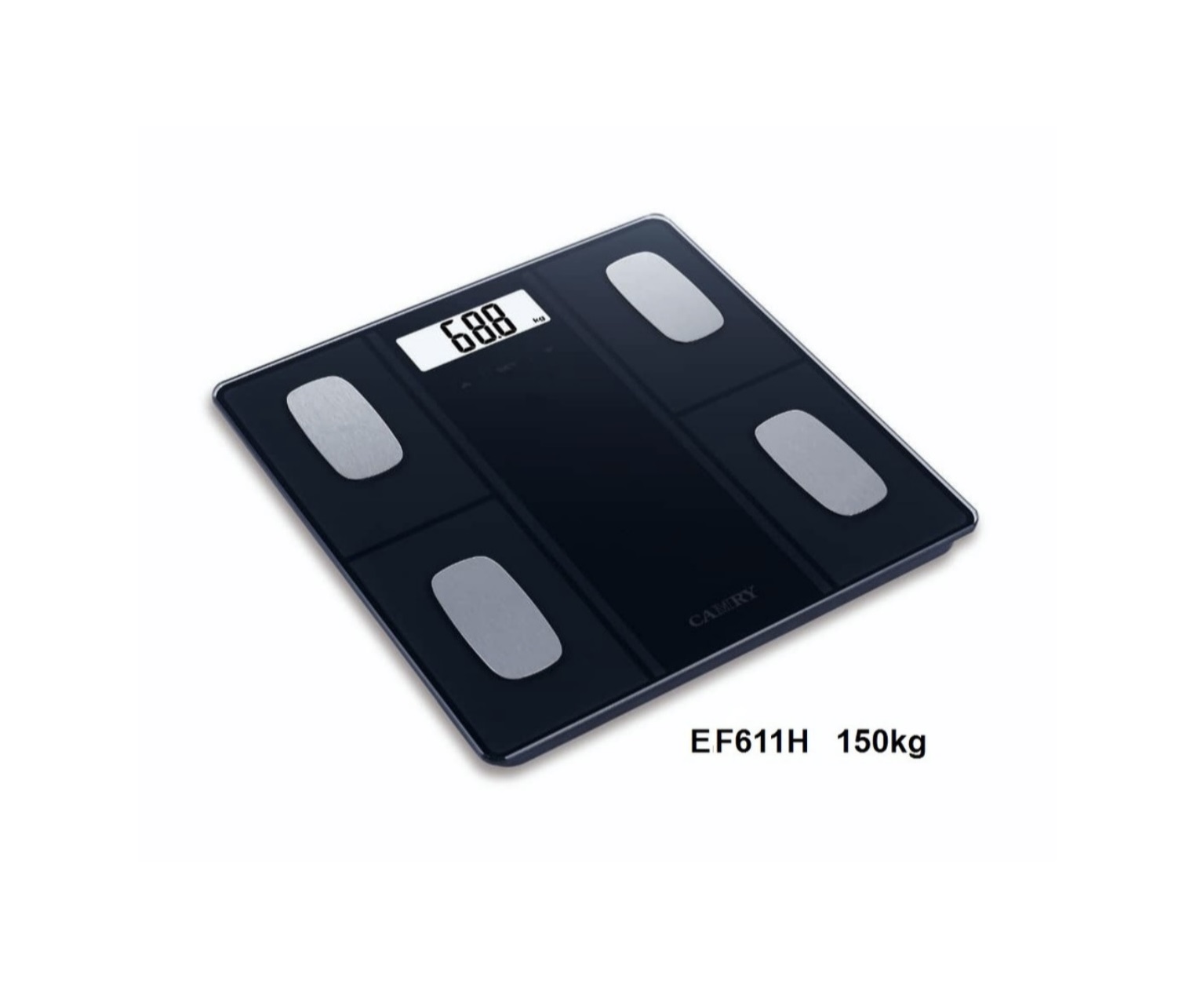 ترازو دیجیتال کمری EF611H (مشکی)