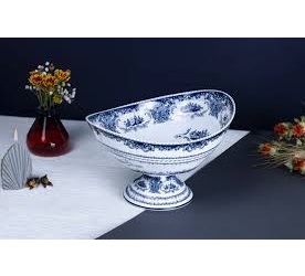 میوه خوری پایه دار طرح فلور باواریا مدل آکسفورد